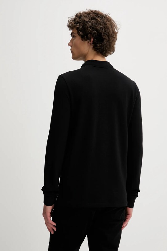 Oblečenie Bavlnené tričko s dlhým rukávom PS Paul Smith M2R.410S.PZEBRA čierna