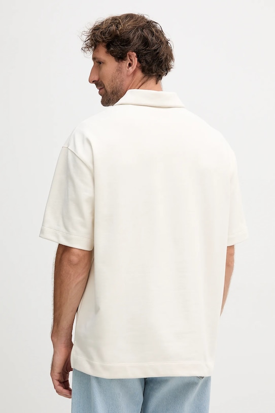 Calvin Klein Jeans polo LV04RC243G beżowy AW25