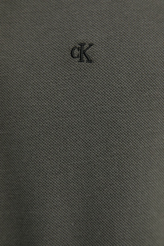 Calvin Klein Jeans polo bawełniane LV04RC276G zielony
