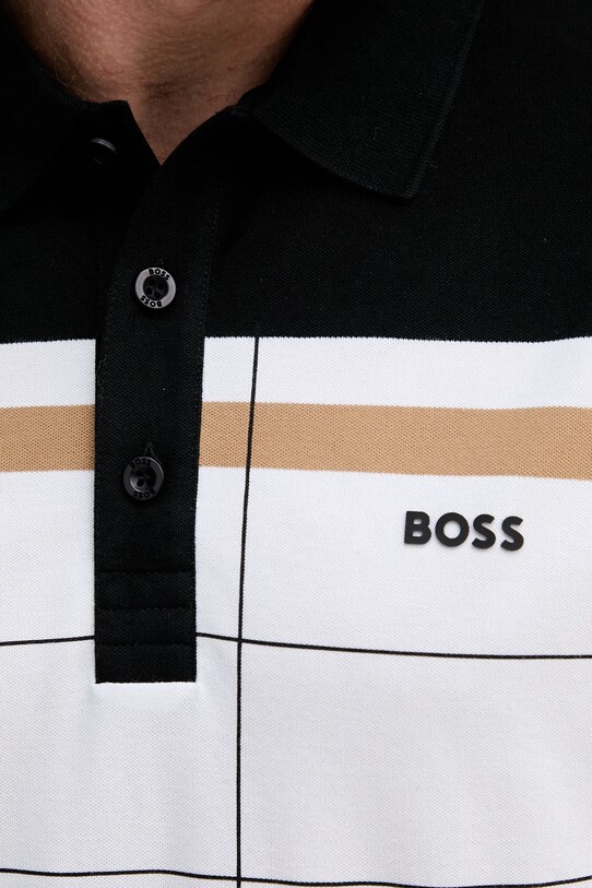 Поло BOSS Green 50544477 білий