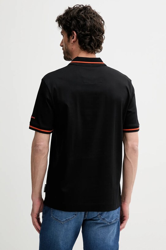 Îmbrăcăminte BOSS polo de bumbac 50543257 negru