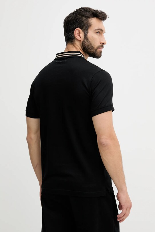 Îmbrăcăminte Karl Lagerfeld polo de bumbac 553201.745004 negru