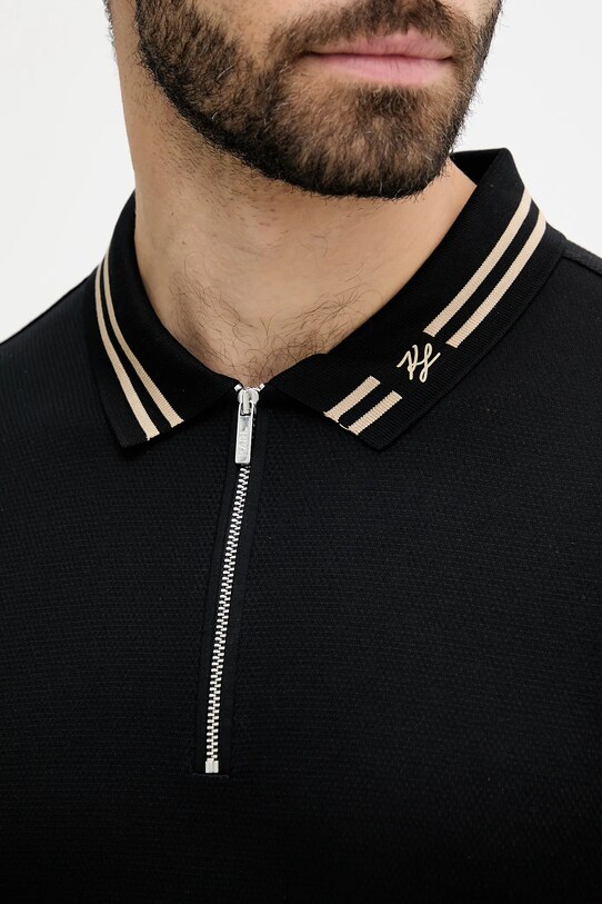 Karl Lagerfeld polo de bumbac 553201.745004 negru