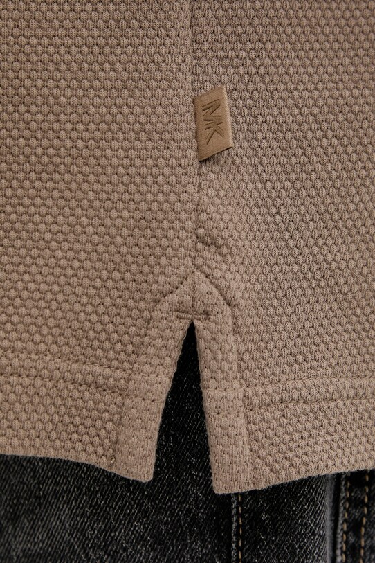 Πόλο Michael Kors CT552LFHSA καφέ