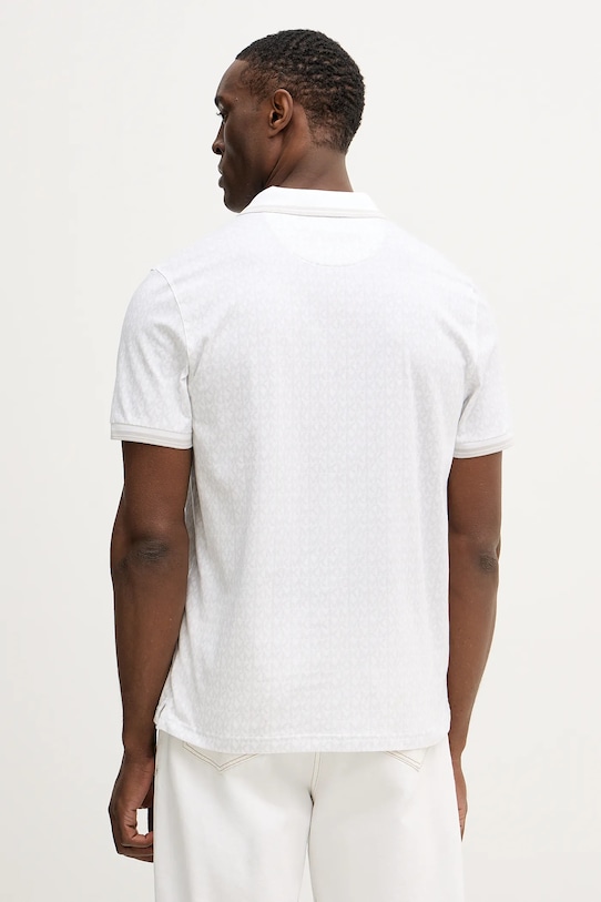 Odzież Michael Kors polo bawełniane CS550V85KS biały