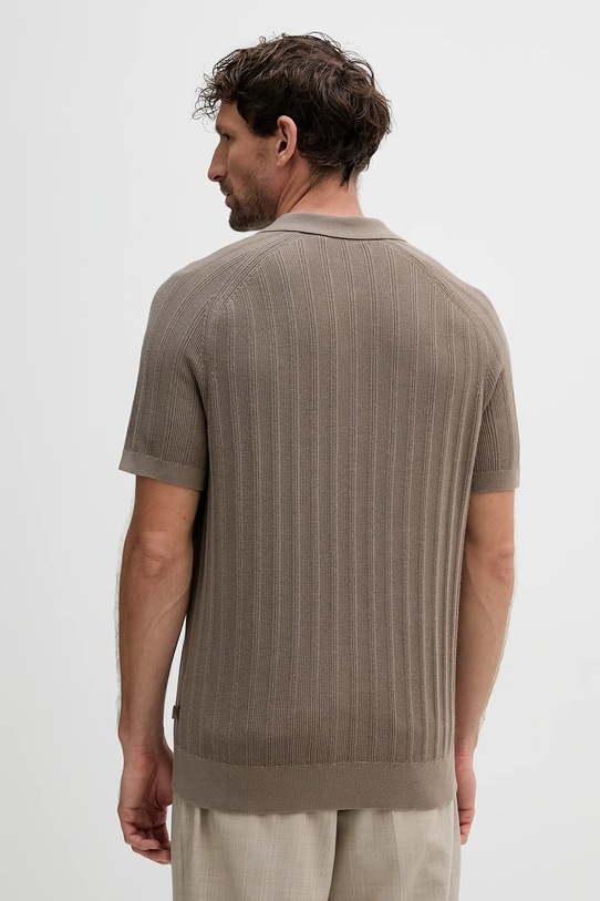 Odjeća Pamučna polo majica Michael Kors CT560GT469 smeđa