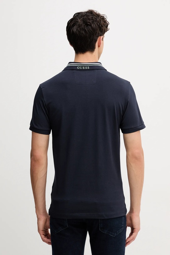 Oblečení Polo tričko Guess NOLAN M5YP66.J1314 námořnická modř