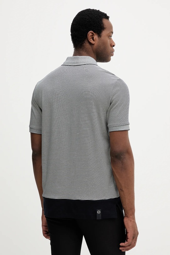 Odzież Armani Exchange polo bawełniane XM000995.AF15917 granatowy