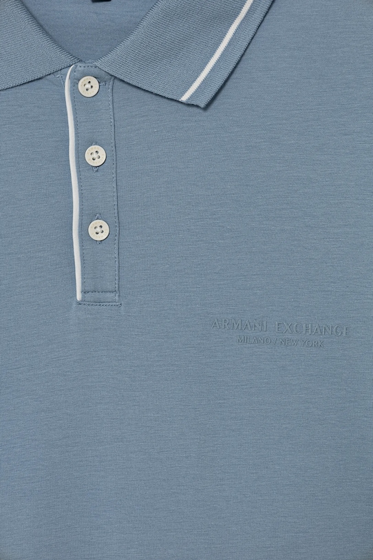 Odzież Armani Exchange polo XM001557.AF10363 niebieski