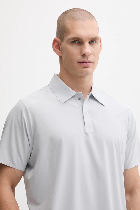 Calvin Klein Performance polo treningowe szary LVGMF5K103