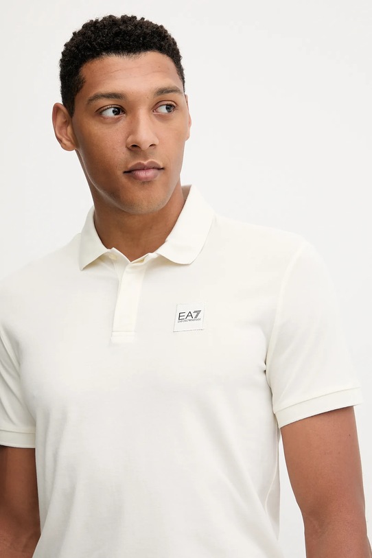 EA7 Emporio Armani polo beżowy AF10373.7M000901