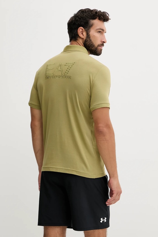 Odzież EA7 Emporio Armani polo AF10373.7M000901 zielony