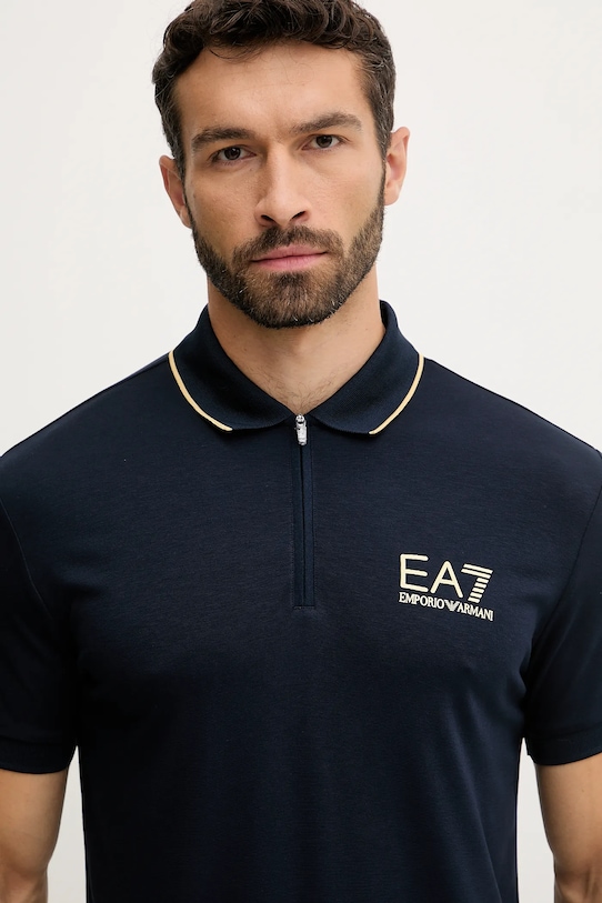 EA7 Emporio Armani tricou polo bleumarin AF13739.7M000669