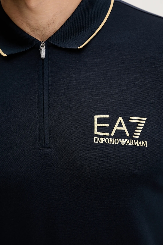 EA7 Emporio Armani tricou polo AF13739.7M000669 bleumarin