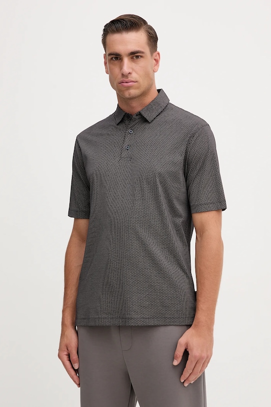 Pamučna polo majica Armani Exchange siva XM000735.AF10356