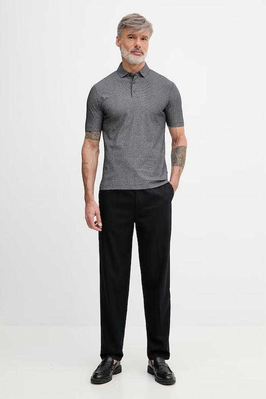 Armani Exchange polo pánské bavlněné XM000735.AF10356 námořnická modř SS26