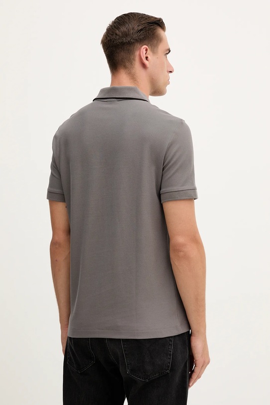 Odzież Armani Exchange polo bawełniane XM001364.AF16261 szary