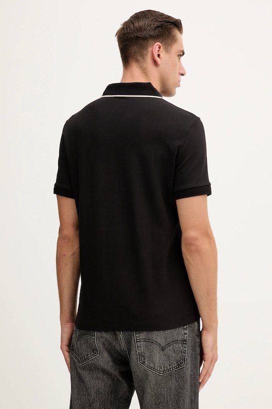 Oblečení Bavlněné polo tričko Armani Exchange XM001364.AF16261 černá