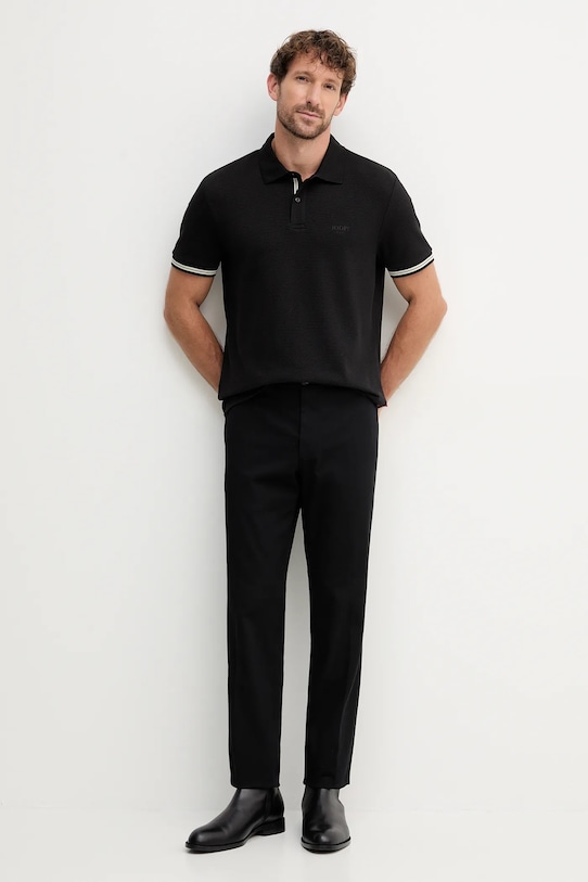 Joop! polo 30046012 czarny AW25