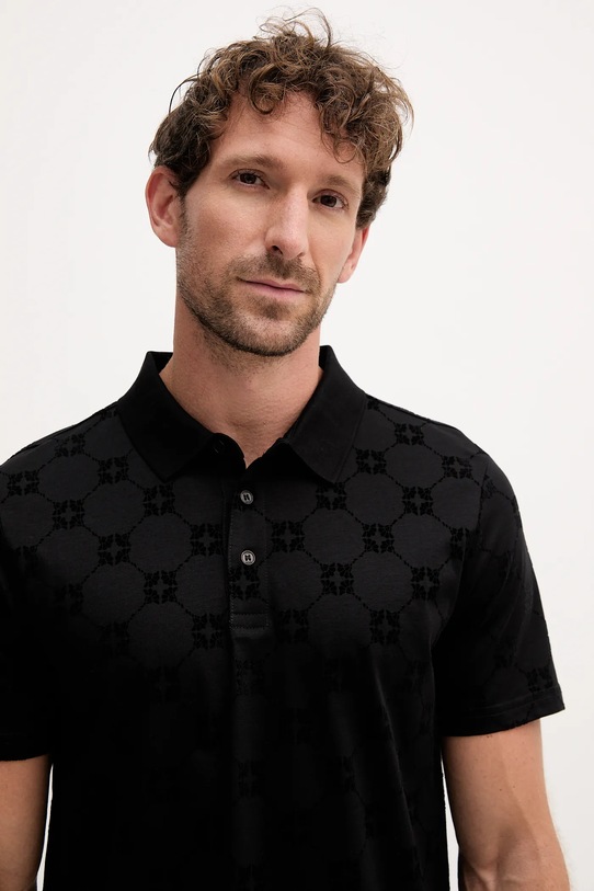 Joop! polo bawełniane czarny 30046986