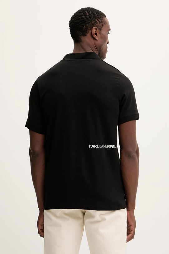Odzież Karl Lagerfeld polo 554235.745401 czarny