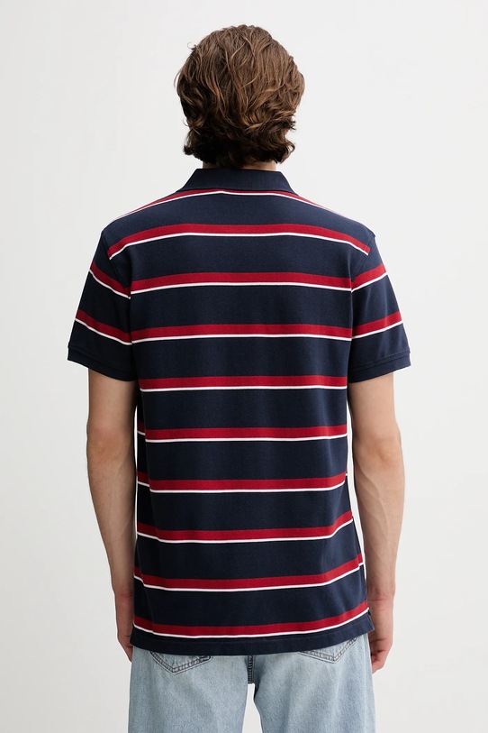 Odzież Levi's polo bawełniane 35883.0326 granatowy