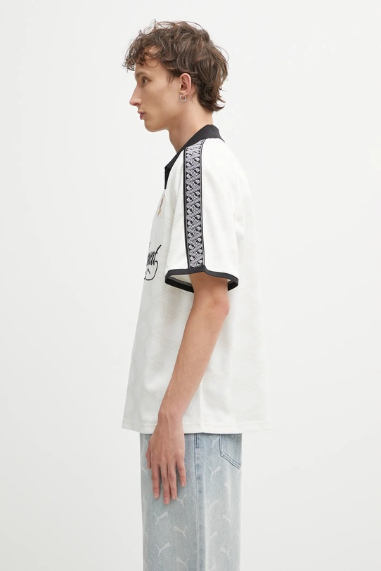 Puma polo PUMA x REPRESENT 633784 beżowy AW25