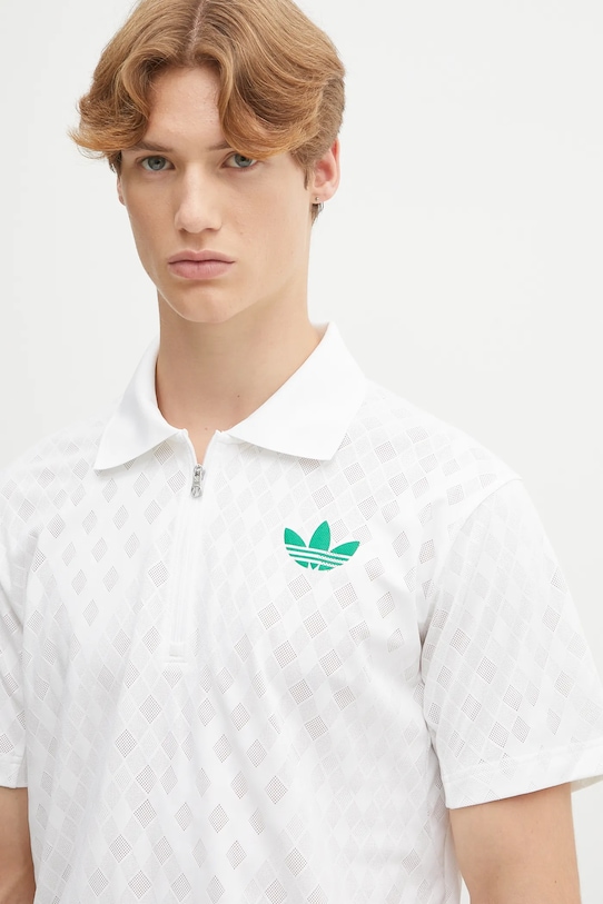 adidas Originals polo beżowy JL9675