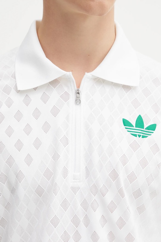 Polo tričko adidas Originals JL9675 béžová