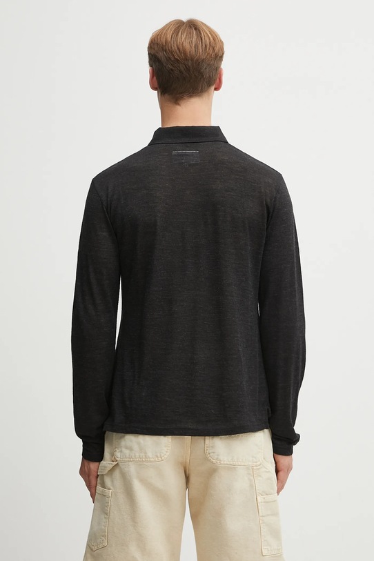 Odzież MM6 Maison Margiela longsleeve wełniany SH2GL0004.M20123.899 czarny