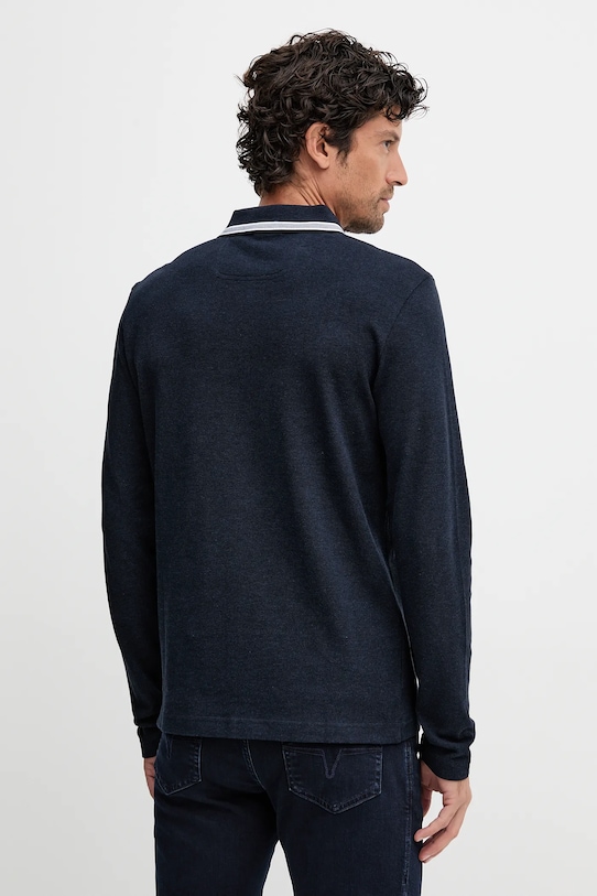 Îmbrăcăminte BOSS Green longsleeve din bumbac 50536609 bleumarin