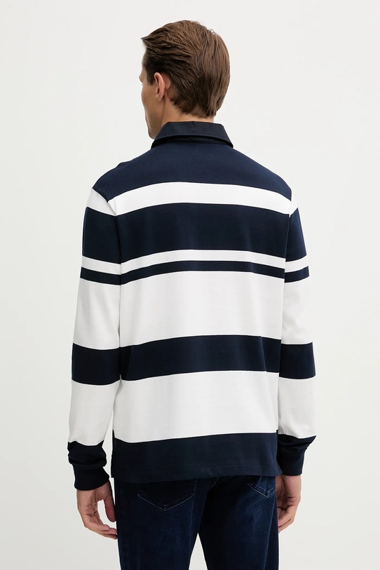Odzież Paul&Shark longsleeve bawełniany Knitwear 15311712 granatowy