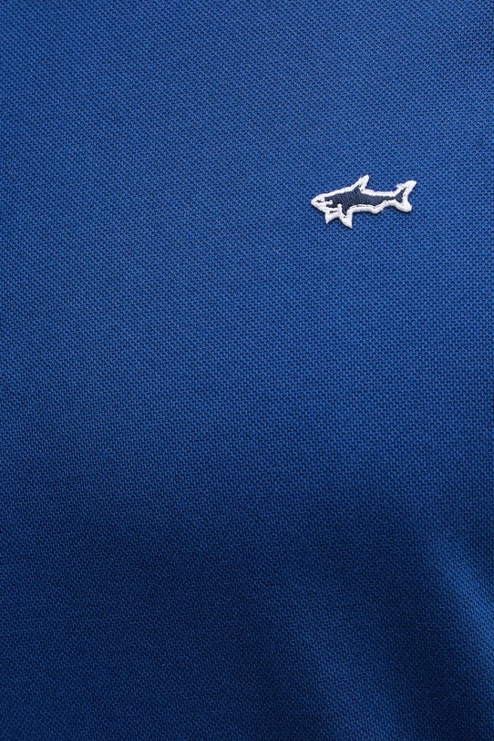 Paul&Shark polo bawełniane Knitwear 99311001 granatowy