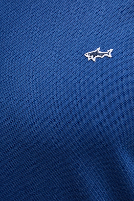Paul&Shark polo bawełniane Knitwear 99311001 granatowy
