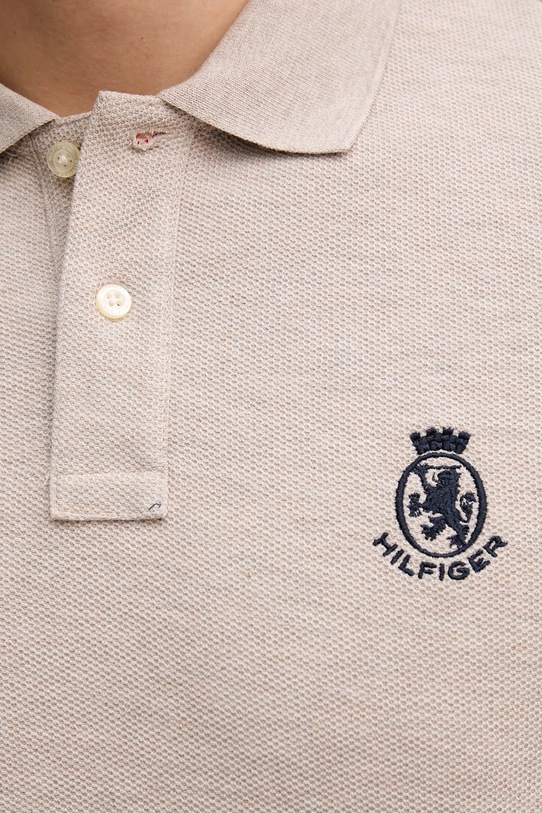 Tommy Hilfiger polo MW0MW40820 brązowy