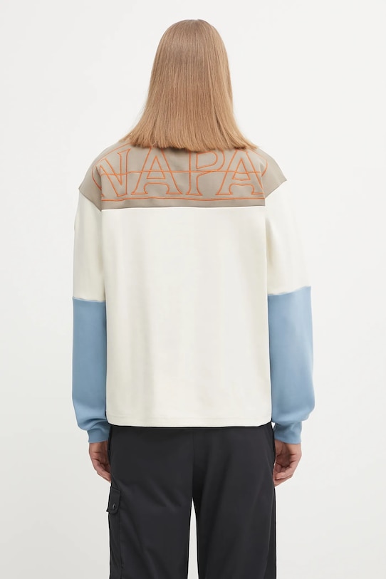 Одяг Бавовняна кофта Napapijri E-Berm NP0A88Z5MQU1 бежевий