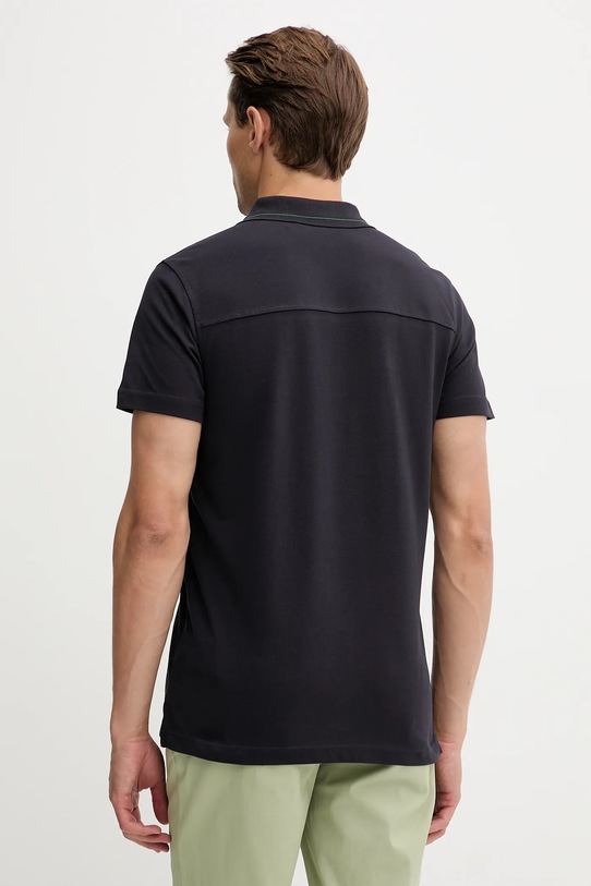 Odzież Trussardi polo bawełniane G5018000026N granatowy