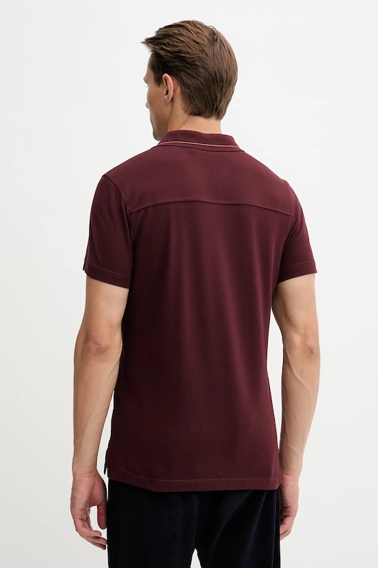 Ruházat Trussardi pamut póló G5018000026N burgundia