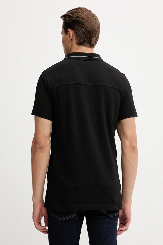Odzież Trussardi polo bawełniane G5018000026N czarny