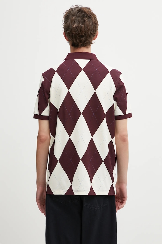 Одежда Хлопковое поло Fred Perry M1628 бежевый
