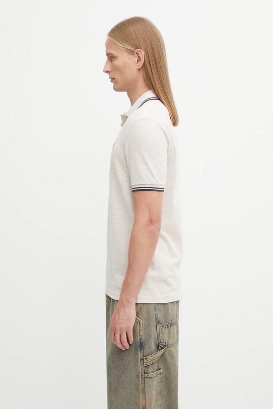 Fred Perry polo in cotone M3600 beige AW25