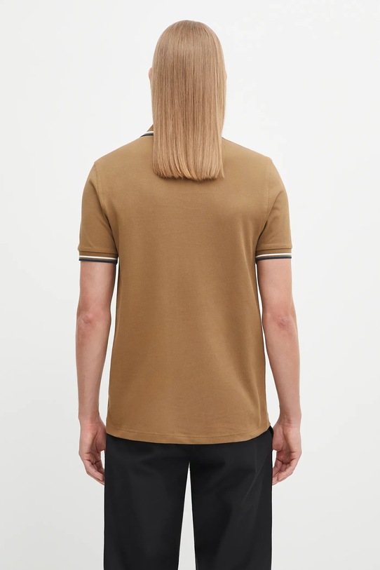 Одежда Хлопковое поло Fred Perry M3600 зелёный