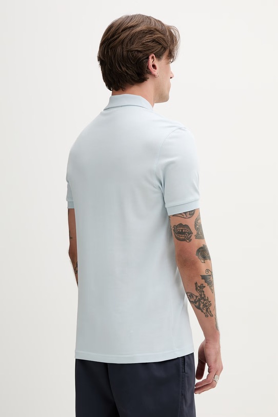 Odzież Fred Perry polo bawełniane M6000 niebieski