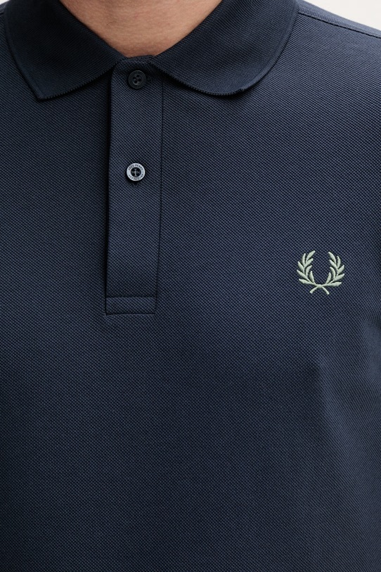 Fred Perry polo bawełniane M6000 granatowy
