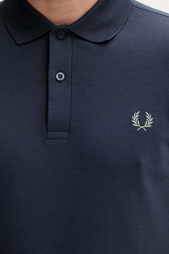 Fred Perry polo bawełniane M6000 granatowy
