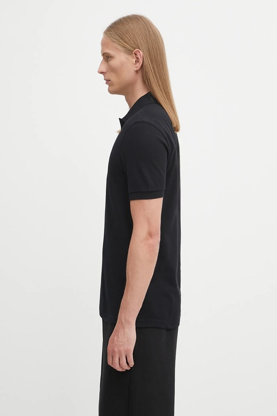 Fred Perry polo bawełniane M6000 czarny AW25