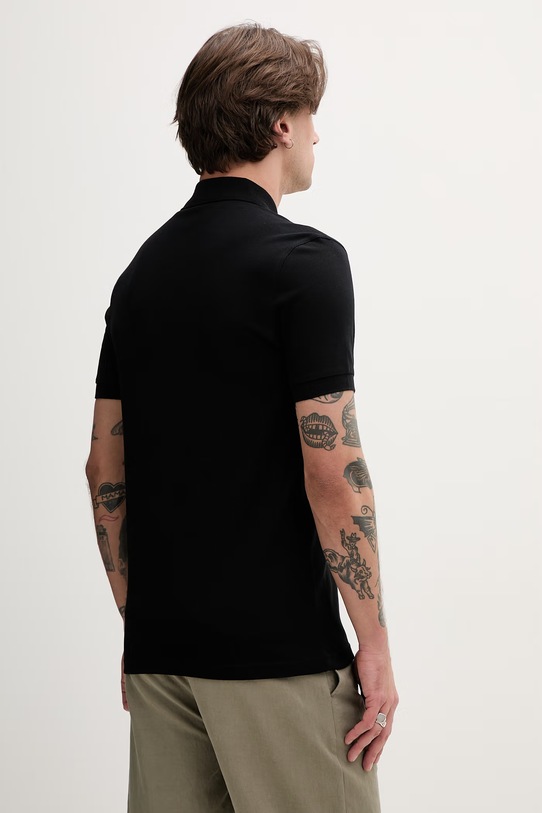 Odzież Fred Perry polo bawełniane M6000 czarny