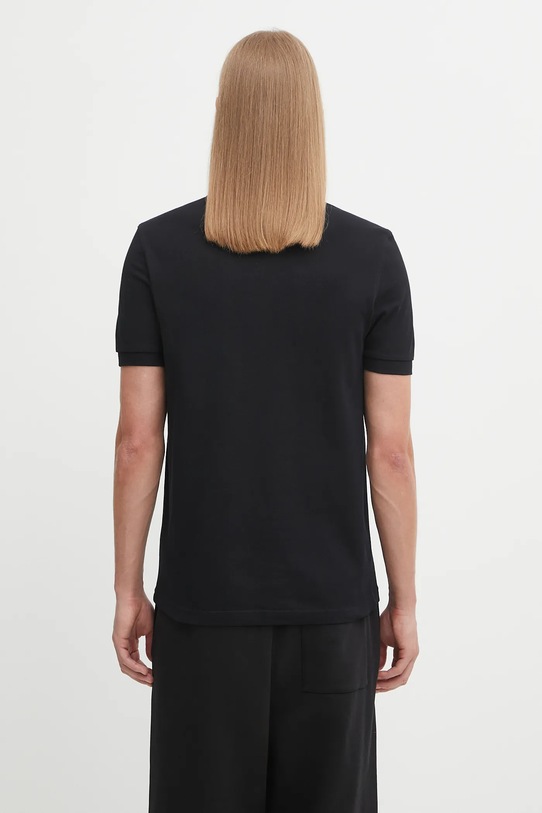 Odzież Fred Perry polo bawełniane M6000 czarny