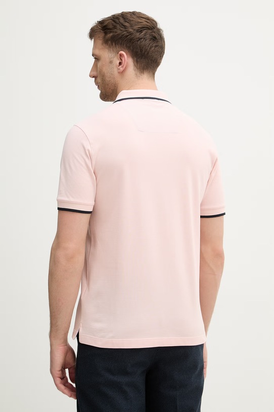 Odzież Aeronautica Militare polo bawełniane PO1308UP00082 różowy