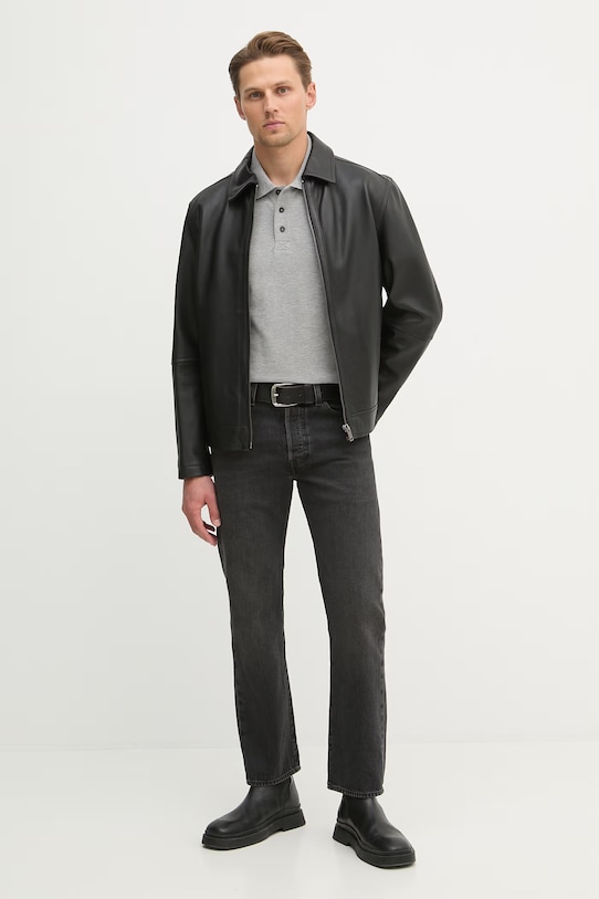 Aeronautica Militare polo in cotone PO1308UP00082 grigio SS26